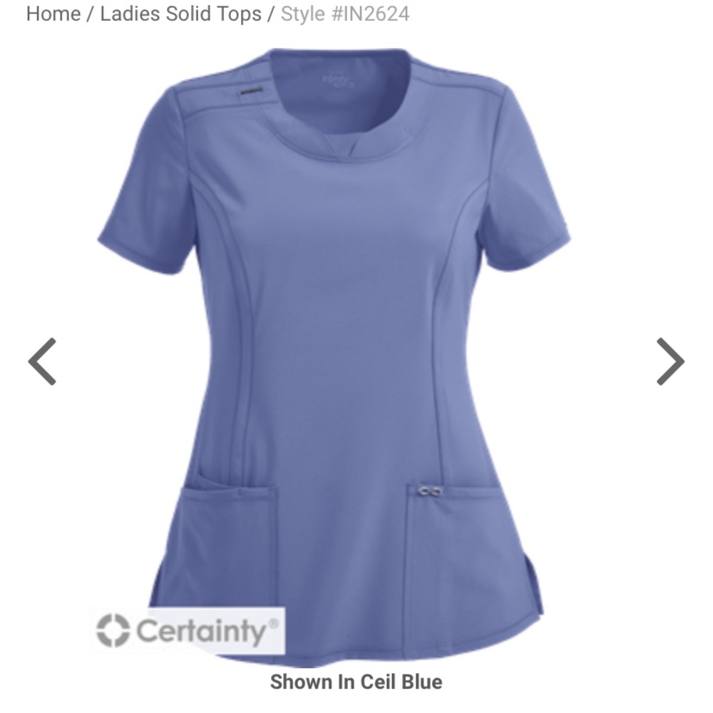 CHEROKEE x INFINITY SCRUB TOP